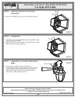 Предварительный просмотр 5 страницы Quoizel NY8318AC Assembly Instruction Manual