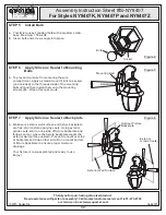 Предварительный просмотр 5 страницы Quoizel NY8407K Assembly Instruction Sheet