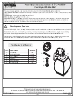 Предварительный просмотр 1 страницы Quoizel OAS8409Z Assembly Instruction Sheet