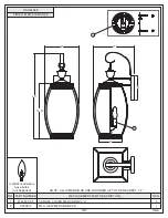 Предварительный просмотр 2 страницы Quoizel OAS8409Z Assembly Instruction Sheet