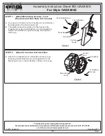 Предварительный просмотр 3 страницы Quoizel Oasis OAS8408Z Assembly Instruction Sheet