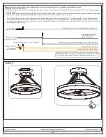 Preview for 4 page of Quoizel PCOH3120OI Installation Manual