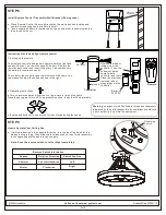 Preview for 5 page of Quoizel PCOH3120OI Installation Manual