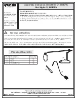 Quoizel Q1295KPK Assembly Instruction Sheet preview