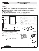 Quoizel QR3700 Installation Manual preview