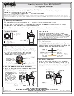 Предварительный просмотр 1 страницы Quoizel RAV8406WT Assembly Instruction Sheet