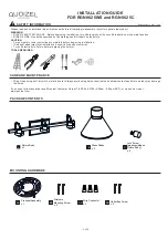 Preview for 1 page of Quoizel RGN8625WS Installation Manual