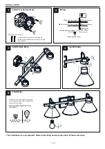 Preview for 2 page of Quoizel RGN8625WS Installation Manual