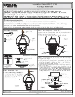 Предварительный просмотр 1 страницы Quoizel RO1914IZ Installation Manual