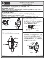 Quoizel RO8410IZ Installation Manual предпросмотр