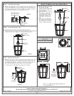 Предварительный просмотр 2 страницы Quoizel RPT8411PN Assembly Instruction