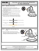 Предварительный просмотр 4 страницы Quoizel SFD8407IB Assembly Instruction Sheet