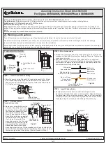 Quoizel SNN8406K Assembly Instruction Sheet preview