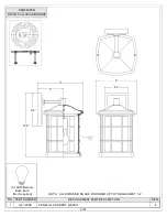 Предварительный просмотр 2 страницы Quoizel SNN8408PN Assembly Instruction Manual