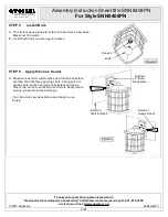 Предварительный просмотр 5 страницы Quoizel SNN8408PN Assembly Instruction Manual