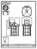 Предварительный просмотр 2 страницы Quoizel SNN8409K Assembly Instruction Sheet