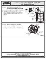 Предварительный просмотр 3 страницы Quoizel SNN8409K Assembly Instruction Sheet