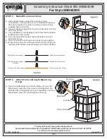 Предварительный просмотр 4 страницы Quoizel SNN8409K Assembly Instruction Sheet