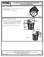 Предварительный просмотр 5 страницы Quoizel SNN8409K Assembly Instruction Sheet