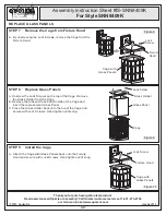 Предварительный просмотр 6 страницы Quoizel SNN8409K Assembly Instruction Sheet