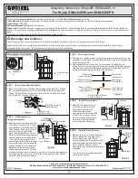 Quoizel SNNL8408K Assembly Instruction Sheet preview