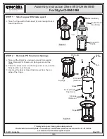 Предварительный просмотр 3 страницы Quoizel Style CHI8409IB Assembly Instruction Sheet