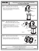 Предварительный просмотр 4 страницы Quoizel Style CHI8409IB Assembly Instruction Sheet