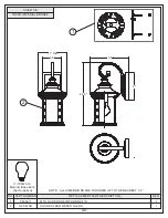 Предварительный просмотр 2 страницы Quoizel Style CHI8411IB Assembly Instruction Manual