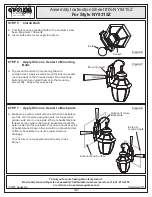 Предварительный просмотр 5 страницы Quoizel Style NY8315Z Assembly Instruction Sheet