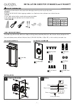 Quoizel SYN8406EK Installation Manual предпросмотр