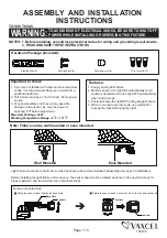 Quoizel T0169 Assembly And Installation Instructions предпросмотр