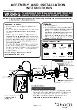 Quoizel T0272 Assembly And Installation Instructions предпросмотр