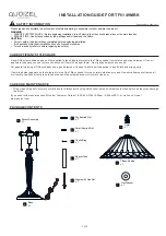 Quoizel TF6149MBK Installation Manual preview