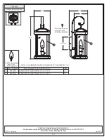 Preview for 2 page of Quoizel TML8405K Assembly Instruction Sheet