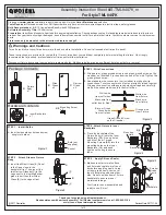 Quoizel TML8407K Assembly Instruction Sheet preview