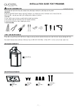 Preview for 1 page of Quoizel TPE8406MB Installation Manual