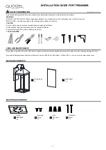 Предварительный просмотр 1 страницы Quoizel TPE8408MB Installation Manual