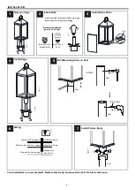 Предварительный просмотр 2 страницы Quoizel TPE9008MB Installation Manual