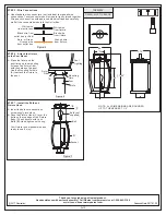 Preview for 2 page of Quoizel TRE9009K Assembly Instruction Sheet