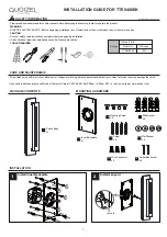 Quoizel TTE8408EK Installation Manual предпросмотр