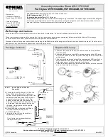 Quoizel VVTH9348BN Assembly Instruction Sheet предпросмотр