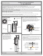 Quoizel WAR8406GZ Installation Manual предпросмотр