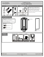 Quoizel Westover Outdoor WVR9007IZ Installation Manual предпросмотр