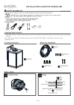 Quoizel Westover WVR8305EK Installation Manual предпросмотр