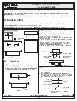 Предварительный просмотр 1 страницы Quoizel WVR1612EK Installation Manual