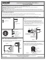 Quoizel Zephyr ZP8418MD Assembly Instruction Sheet предпросмотр