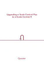 Preview for 1 page of Quooker Scale Control Plus Manual