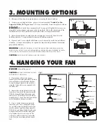 Предварительный просмотр 4 страницы QUORUM INTERNATIONAL The Windmill Installation Instructions Manual