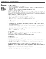 Preview for 3 page of Quorum G4567 Quick Manual