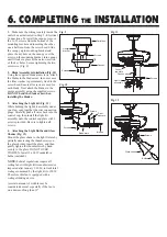 Предварительный просмотр 7 страницы Quorum The Chateaux 52" Installation Instructions Manual